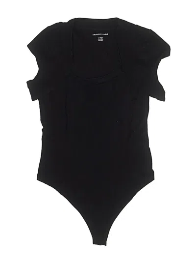 Pre-owned American Eagle Outfitters Bodysuit In Black