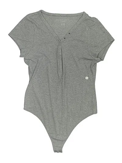 Pre-owned American Eagle Outfitters Bodysuit In Gray