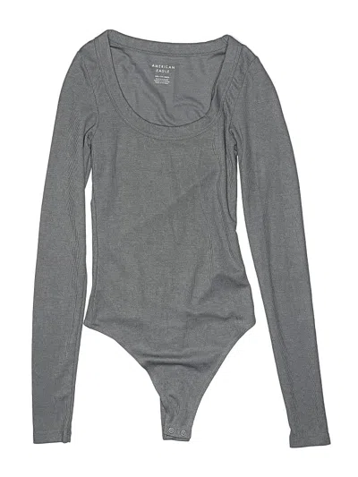 Pre-owned American Eagle Outfitters Bodysuit In Gray