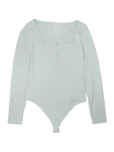 Pre-owned American Eagle Outfitters Bodysuit In Gray
