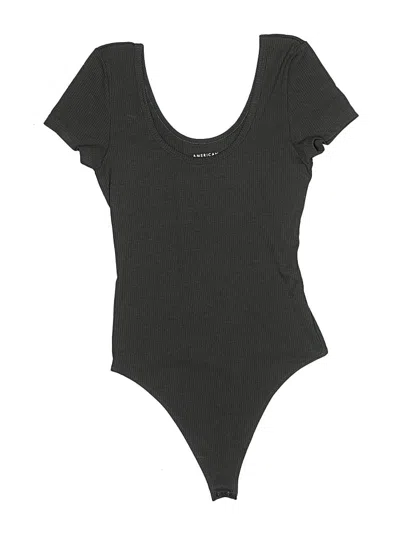 Pre-owned American Eagle Outfitters Bodysuit In Gray