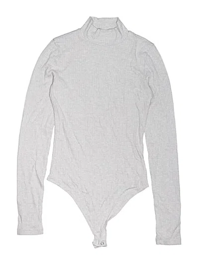 Pre-owned American Eagle Outfitters Bodysuit In Gray