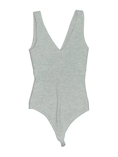 Pre-owned American Eagle Outfitters Bodysuit In Gray