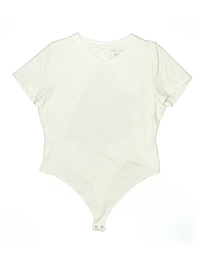 Pre-owned American Eagle Outfitters Bodysuit In Ivory