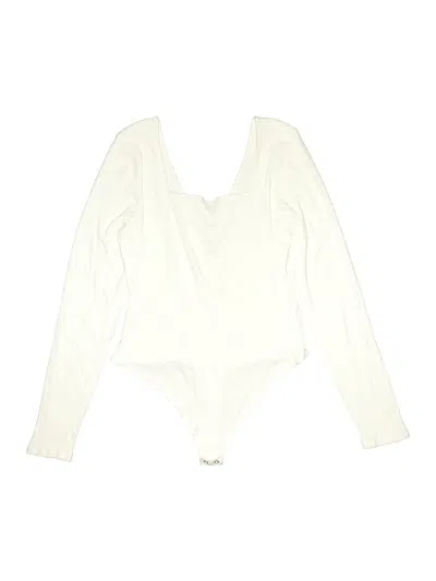 Pre-owned American Eagle Outfitters Bodysuit In Ivory