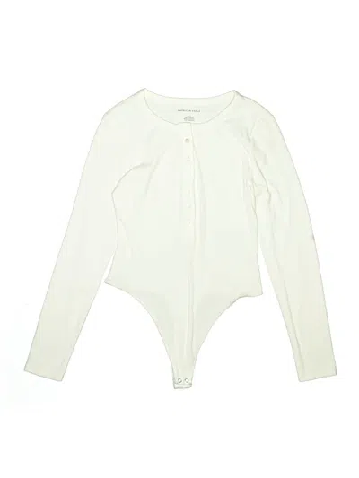 Pre-owned American Eagle Outfitters Bodysuit In Ivory
