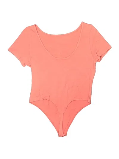 Pre-owned American Eagle Outfitters Bodysuit In Orange