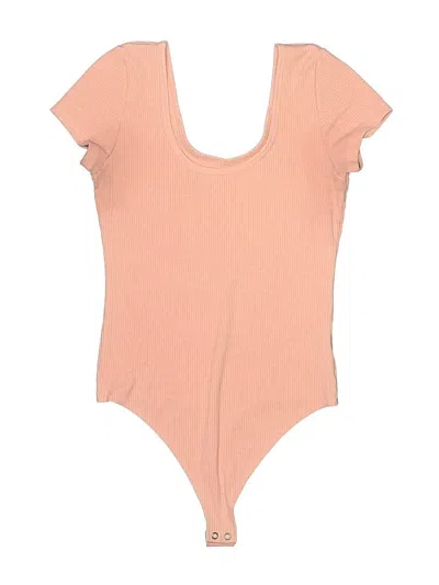 Pre-owned American Eagle Outfitters Bodysuit In Orange