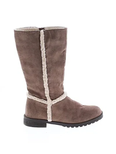 Pre-owned American Eagle Outfitters Kids' Boots In Brown