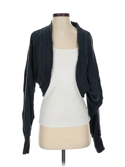 Pre-owned American Eagle Outfitters Cardigan Sweater In Black