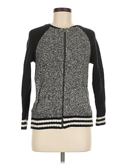 Pre-owned American Eagle Outfitters Cardigan Sweater In Black