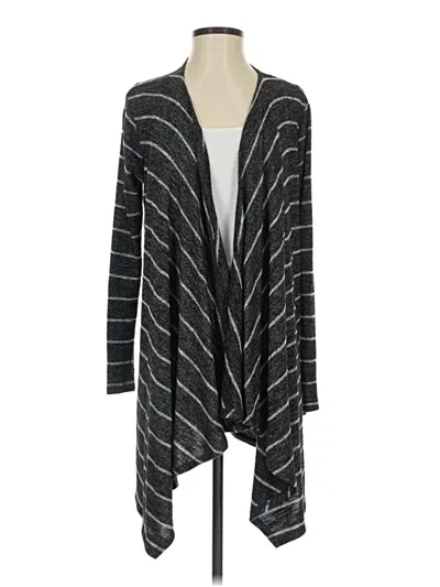 Pre-owned American Eagle Outfitters Cardigan Sweater In Black