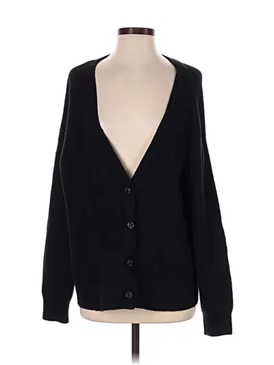 Pre-owned American Eagle Outfitters Cardigan Sweater In Black