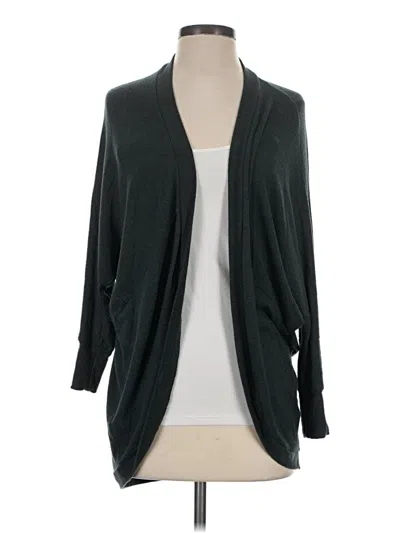 Pre-owned American Eagle Outfitters Cardigan Sweater In Black