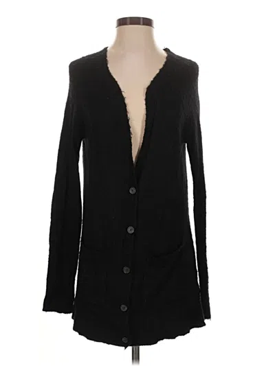 Pre-owned American Eagle Outfitters Cardigan Sweater In Black