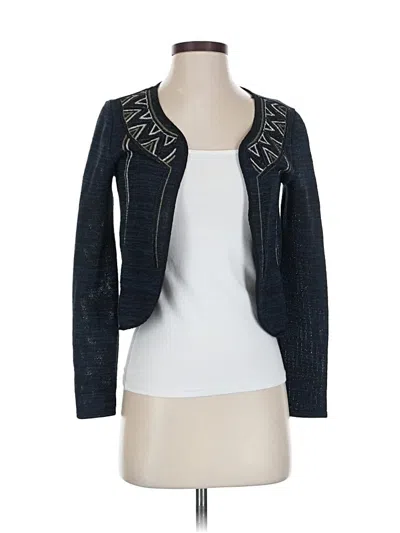 Pre-owned American Eagle Outfitters Cardigan Sweater In Blue