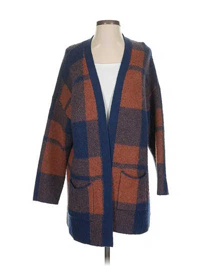 Pre-owned American Eagle Outfitters Cardigan Sweater In Blue