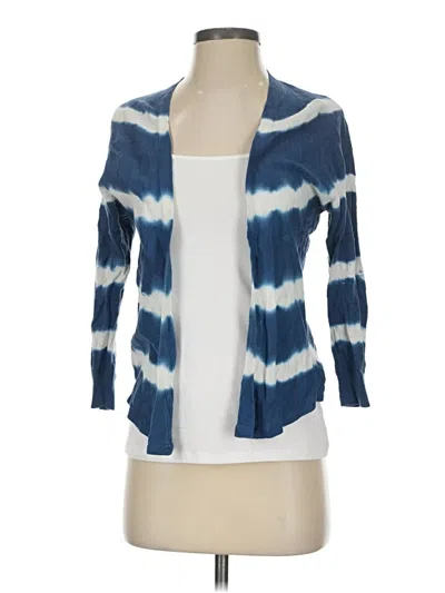 Pre-owned American Eagle Outfitters Cardigan Sweater In Blue