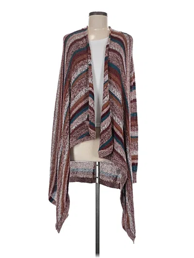 Pre-owned American Eagle Outfitters Cardigan Sweater In Brown