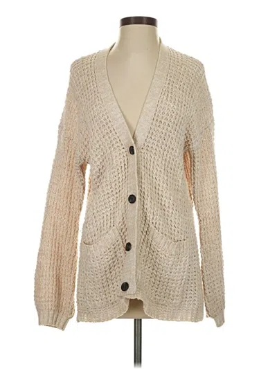 Pre-owned American Eagle Outfitters Cardigan Sweater In Brown