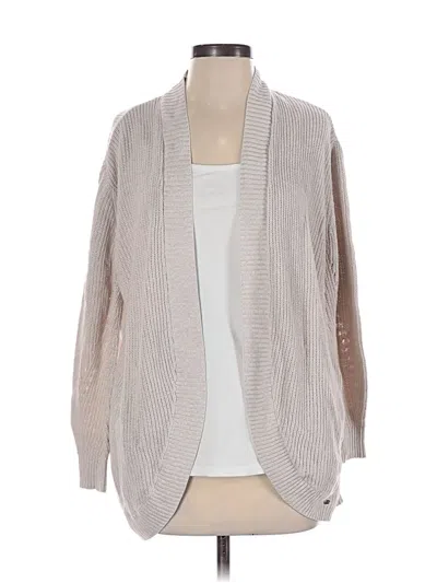 Pre-owned American Eagle Outfitters Cardigan Sweater In Brown