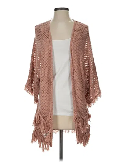 Pre-owned American Eagle Outfitters Cardigan Sweater In Brown