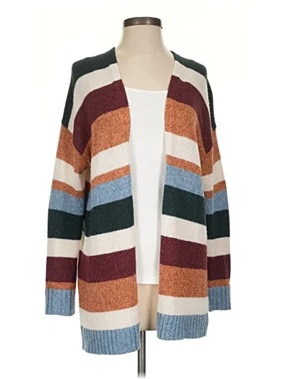 Pre-owned American Eagle Outfitters Cardigan Sweater In Brown