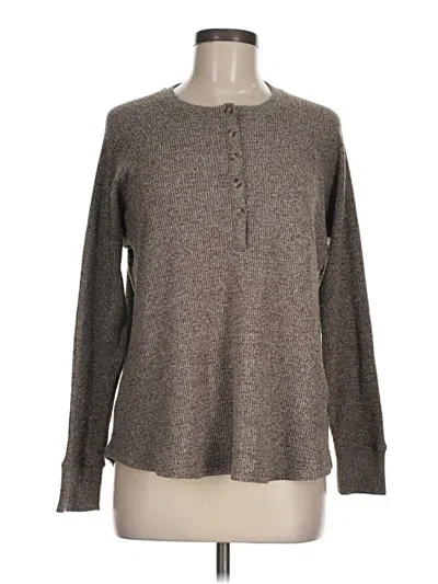 Pre-owned American Eagle Outfitters Cardigan Sweater In Brown