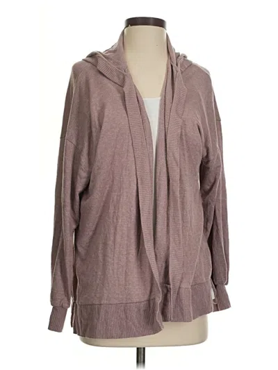 Pre-owned American Eagle Outfitters Cardigan Sweater In Brown