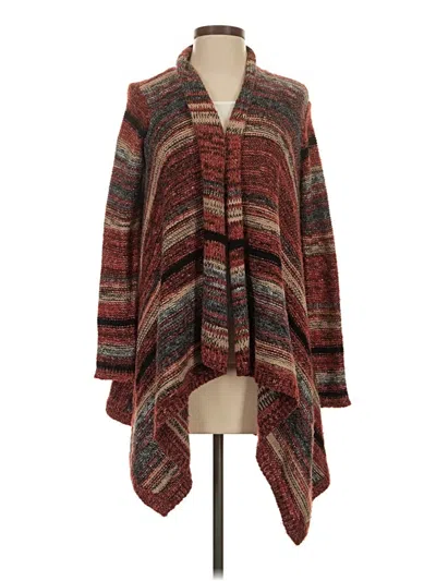 Pre-owned American Eagle Outfitters Cardigan Sweater In Brown
