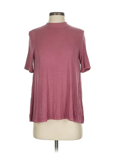 Pre-owned American Eagle Outfitters Cardigan Sweater In Burgundy