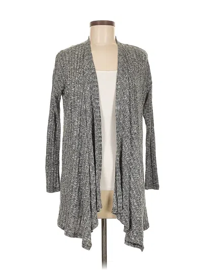 Pre-owned American Eagle Outfitters Cardigan Sweater In Gray