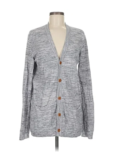 Pre-owned American Eagle Outfitters Cardigan Sweater In Gray