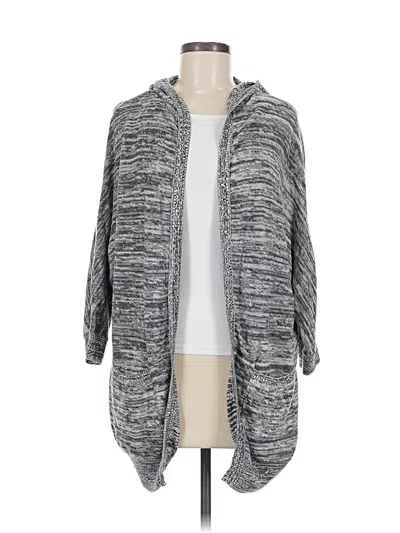 Pre-owned American Eagle Outfitters Cardigan Sweater In Gray