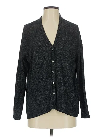 Pre-owned American Eagle Outfitters Cardigan Sweater In Gray