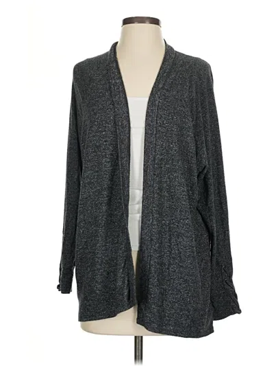 Pre-owned American Eagle Outfitters Cardigan Sweater In Gray