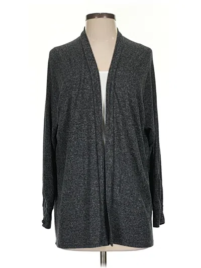 Pre-owned American Eagle Outfitters Cardigan Sweater In Gray
