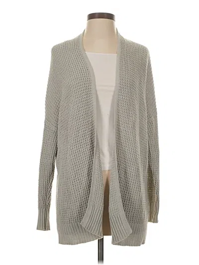 Pre-owned American Eagle Outfitters Cardigan Sweater In Gray