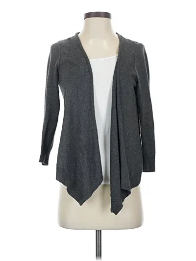 Pre-owned American Eagle Outfitters Cardigan Sweater In Gray