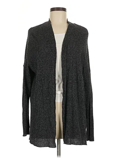 Pre-owned American Eagle Outfitters Cardigan Sweater In Gray