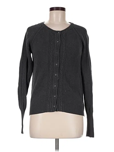 Pre-owned American Eagle Outfitters Cardigan Sweater In Gray