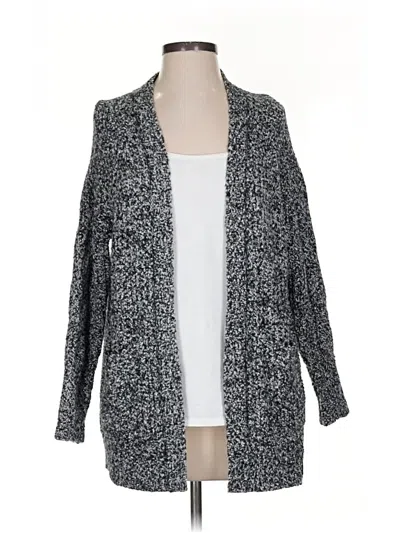 Pre-owned American Eagle Outfitters Cardigan Sweater In Gray