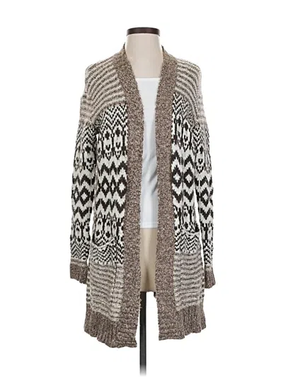 Pre-owned American Eagle Outfitters Cardigan Sweater In Gray
