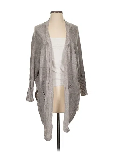 Pre-owned American Eagle Outfitters Cardigan Sweater In Gray