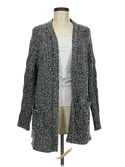 Pre-owned American Eagle Outfitters Cardigan Sweater In Gray