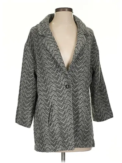 Pre-owned American Eagle Outfitters Cardigan Sweater In Gray