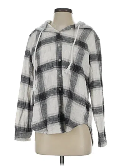 Pre-owned American Eagle Outfitters Cardigan Sweater In Gray