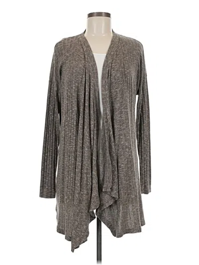 Pre-owned American Eagle Outfitters Cardigan Sweater In Gray