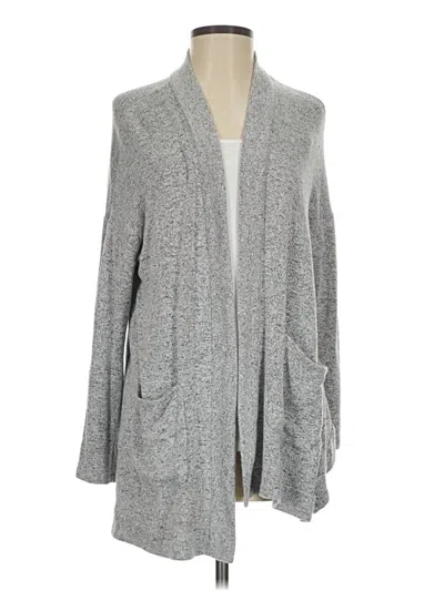 Pre-owned American Eagle Outfitters Cardigan Sweater In Gray
