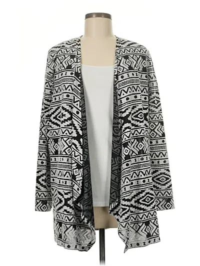 Pre-owned American Eagle Outfitters Cardigan Sweater In Gray